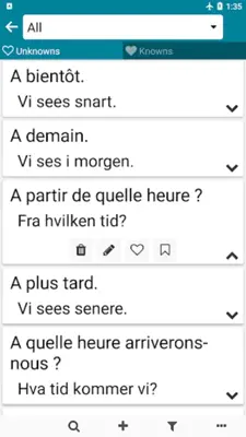 French - Norwegian android App screenshot 4