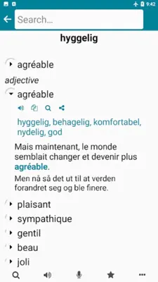 French - Norwegian android App screenshot 6